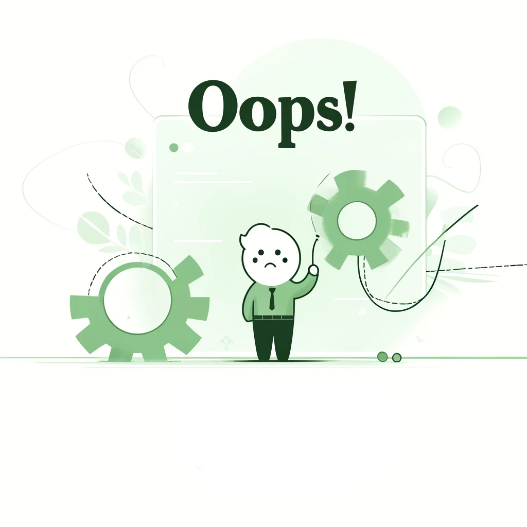 Page not found illustration